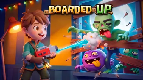 Boarded Up cover art, a free online survival game